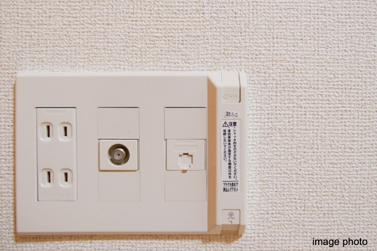 アイタワーの情報用コンセントイメージ画像